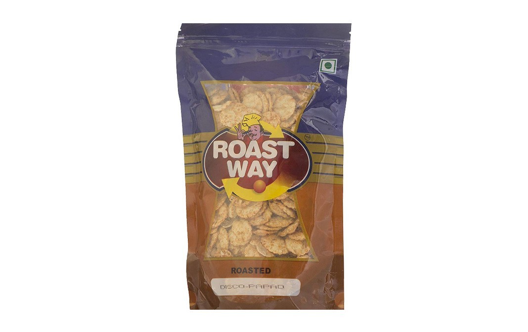 Roast Way Roasted Disco Papad    Pack  200 grams